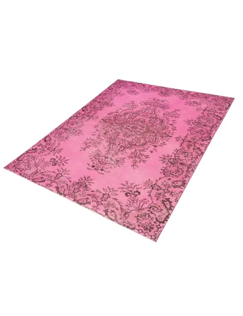 Rosa Türkei Vintage Teppich 204 x 113 cm - view 1