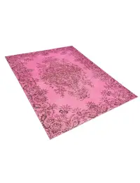 Rosa Türkei Vintage Teppich 204 x 113 cm - view 2
