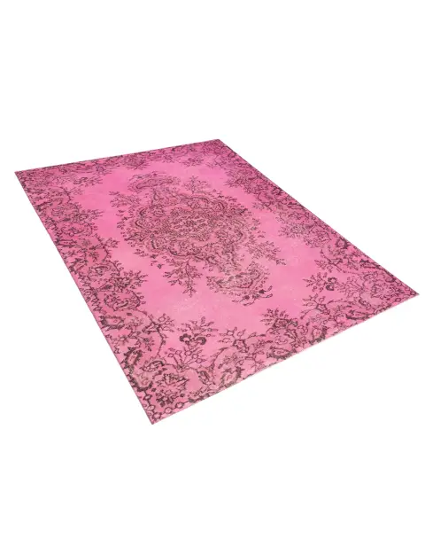 Rosa Türkei Vintage Teppich 204 x 113 cm - view 2