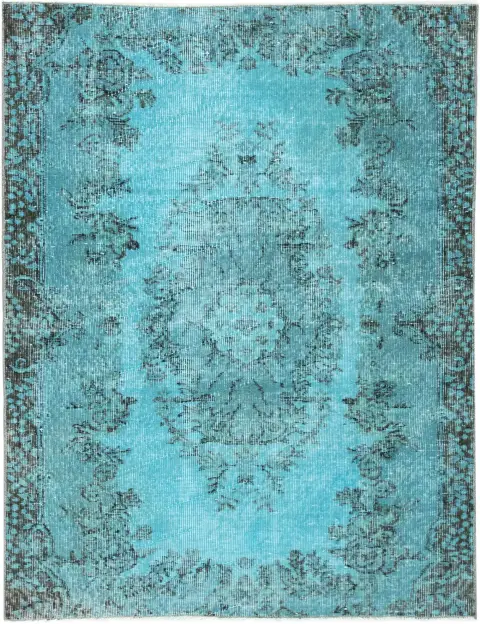 Turchese Turco Tappeto vintage 177 x 112 cm