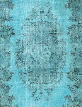 Turkooiz Turkije Vintage Tapijt 177 x 112 cm - view 3