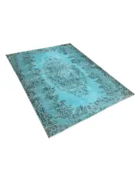 Turchese Turco Tappeto vintage 177 x 112 cm - view 2