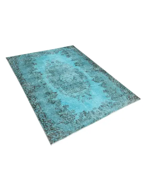 Turchese Turco Tappeto vintage 177 x 112 cm - view 2
