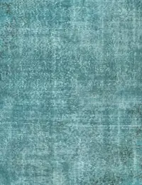 Bleu Turc Tapis vintage 198 x 108 cm - view 3