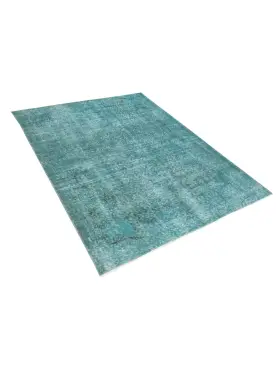 Bleu Turc Tapis vintage 198 x 108 cm - view 2
