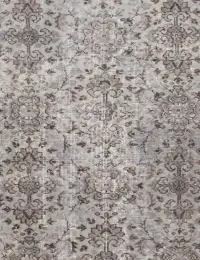 Gris Turquía Alfombra vintage 202 x 113 cm - view 3