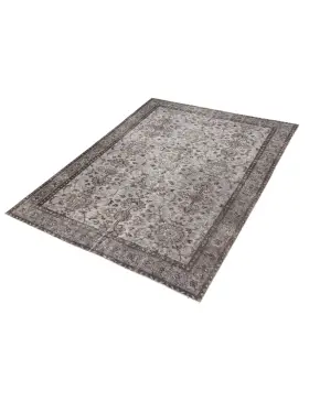 Gris Turquía Alfombra vintage 202 x 113 cm - view 1