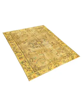 Gul Tyrkia vintage teppe 210 x 110 cm - view 2