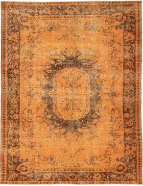 Oranje Turkije Vintage Tapijt 207 x 114 cm