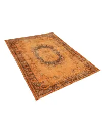 Orange Türkei Vintage Teppich 207 x 114 cm - view 2