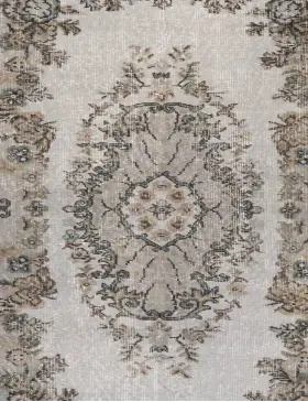 Grau Türkei Vintage Teppich 215 x 115 cm - view 3
