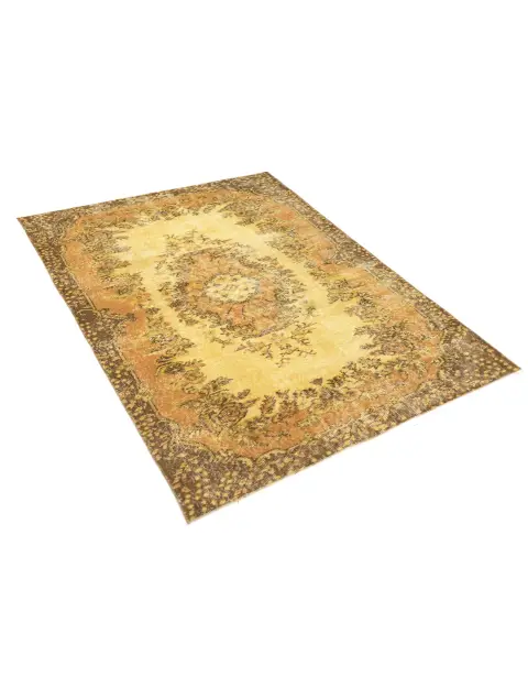 Giallo Turco Tappeto vintage 202 x 116 cm - view 2