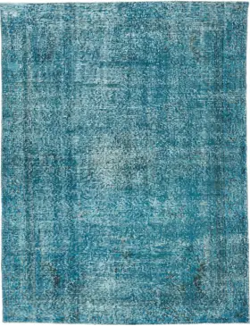 Türkis Türkei Vintage Teppich 212 x 115 cm