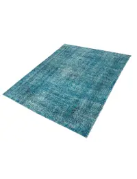 Turchese Turco Tappeto vintage 212 x 115 cm - view 1