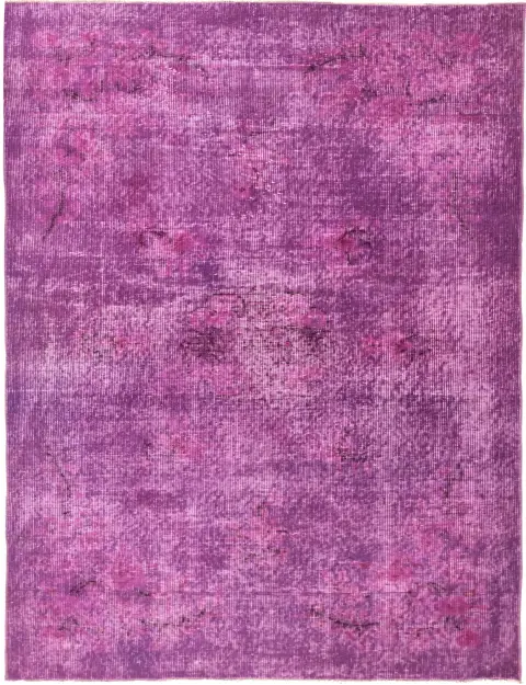 Lila Türkei Vintage Teppich 200 x 112 cm