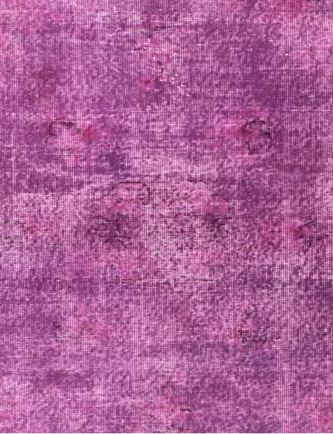 Lila Türkei Vintage Teppich 200 x 112 cm - view 3