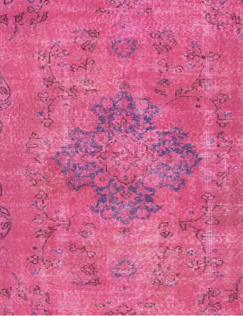 Pinkki Turkki vintage matot 242 x 137 cm - view 3