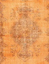 Orange Turc Tapis vintage 210 x 110 cm - view 3