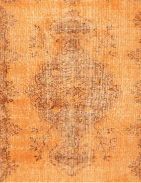 Orange Turc Tapis vintage 210 x 110 cm - view 3