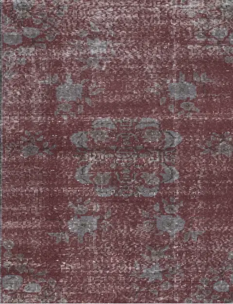 Grau Türkei Vintage Teppich 269 x 105 cm - view 3