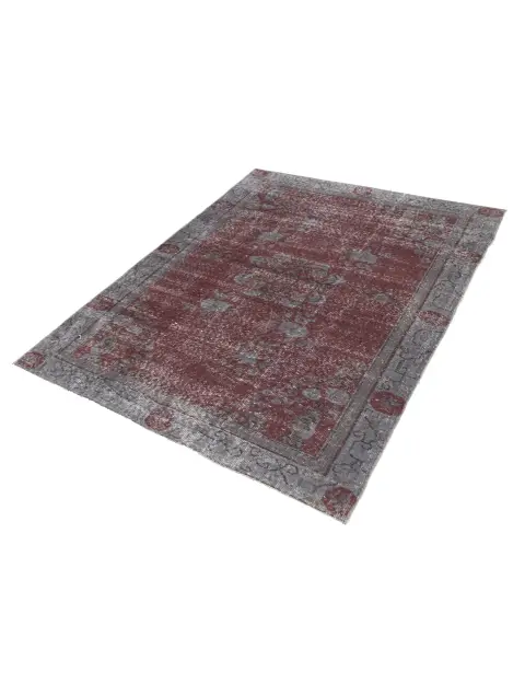 Grau Türkei Vintage Teppich 269 x 105 cm - view 1