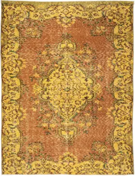 Orange Tyrkiet Vintagetæppe 307 x 182 cm