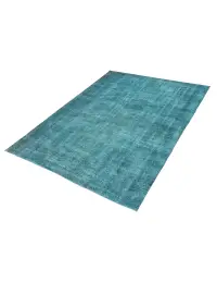 Turchese Turco Tappeto vintage 305 x 185 cm - view 1