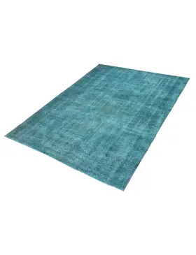 Turkoise Turkey Vintage Carpet 305 x 185 cm - view 1