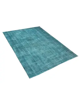 Turkoise Turkey Vintage Carpet 305 x 185 cm - view 2