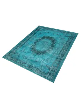 Sininen Turkki vintage matot 295 x 186 cm - view 1