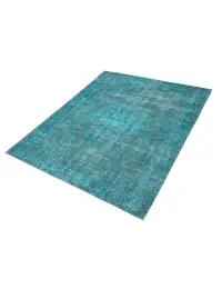 Turchese Turco Tappeto vintage 280 x 160 cm - view 1