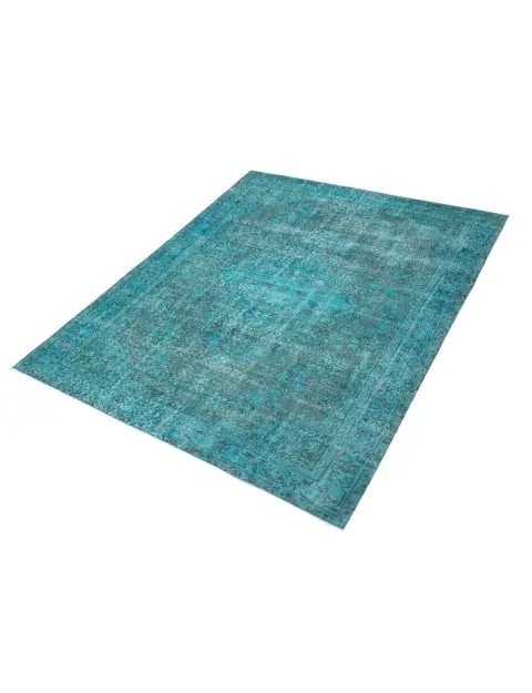 Turchese Turco Tappeto vintage 280 x 160 cm - view 1