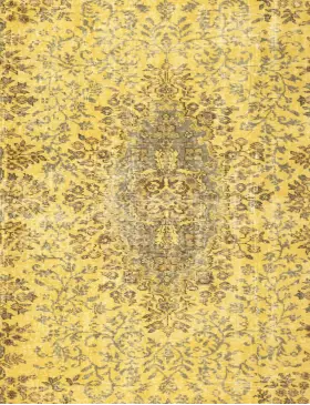 Giallo Turco Tappeto vintage 248 x 156 cm - view 3