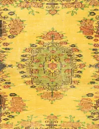 Jaune Turc Tapis vintage 212 x 130 cm - view 3
