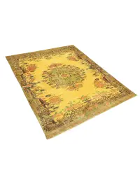 Jaune Turc Tapis vintage 212 x 130 cm - view 2