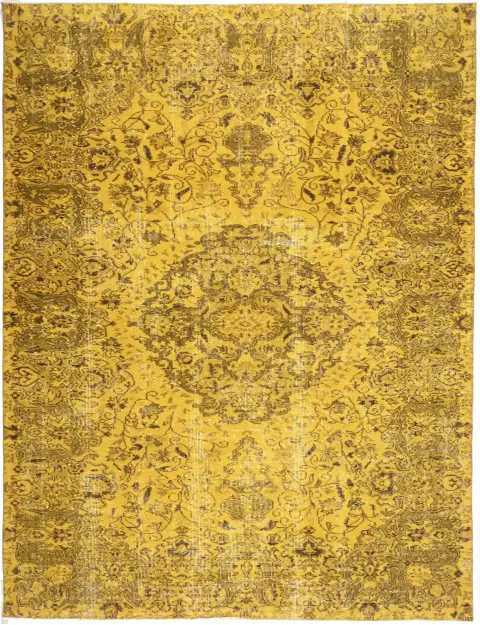 Giallo Turco Tappeto vintage 268 x 170 cm