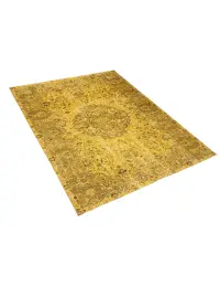 Amarillo Turquía Alfombra vintage 268 x 170 cm - view 2