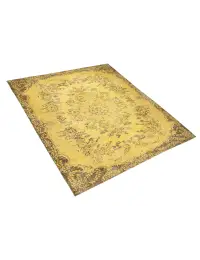 Amarillo Turquía Alfombra vintage 280 x 167 cm - view 2