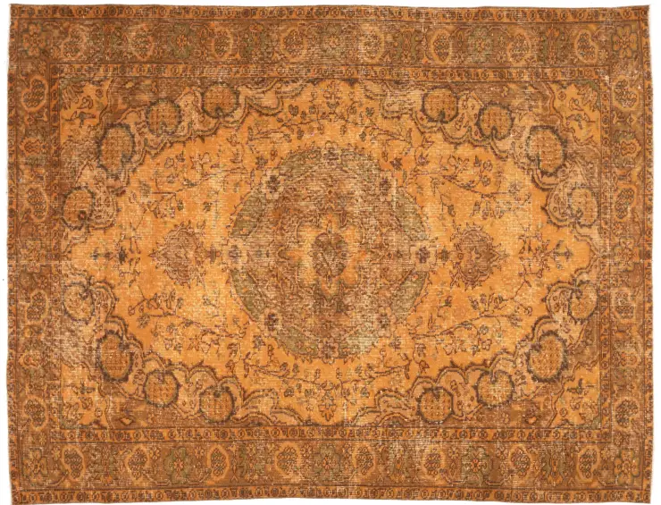 Naranja Turquía Alfombra vintage 267 x 165 cm