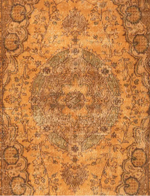 Orange Türkei Vintage Teppich 267 x 165 cm - view 3