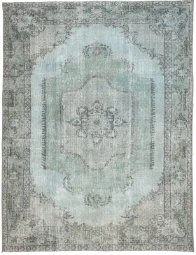 Azul Turquía Alfombra vintage 250 x 153 cm
