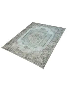 Azul Turquía Alfombra vintage 250 x 153 cm - view 1