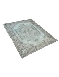 Azul Turquía Alfombra vintage 250 x 153 cm - view 2