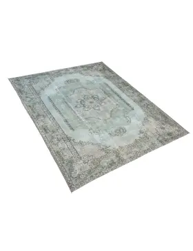 Azul Turquía Alfombra vintage 250 x 153 cm - view 2