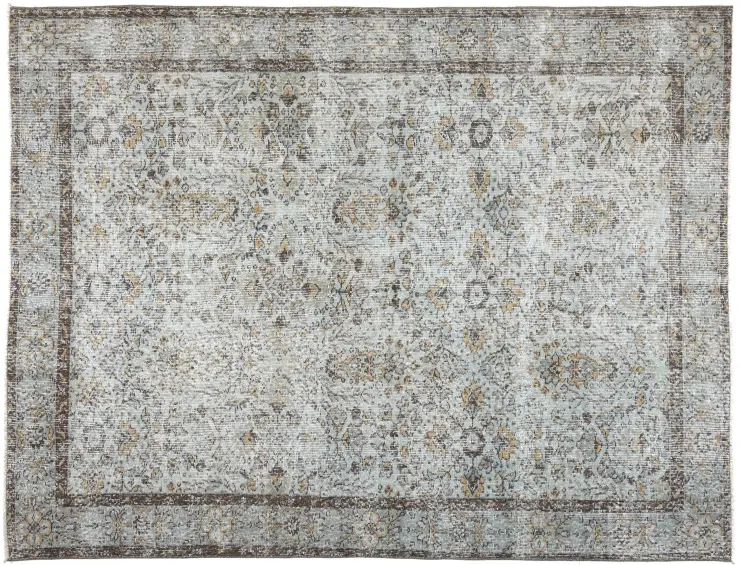 Bleu Turc Tapis vintage 267 x 164 cm
