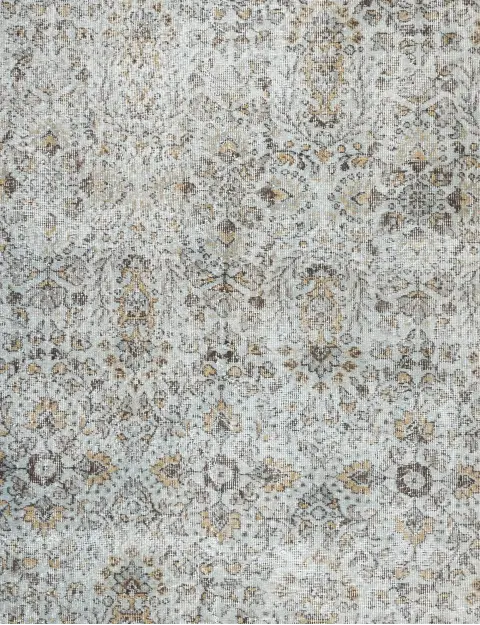 Blå Turkiet vintage matta 267 x 164 cm - view 3