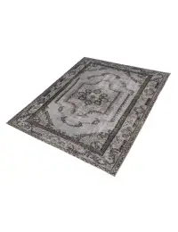 Gris Turquía Alfombra vintage 178 x 111 cm - view 1