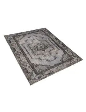 Gris Turquía Alfombra vintage 178 x 111 cm - view 2