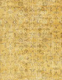 Yellow Turkey Vintage Carpet 206 x 118 cm - view 3