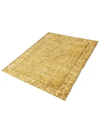 Yellow Turkey Vintage Carpet 206 x 118 cm - view 1